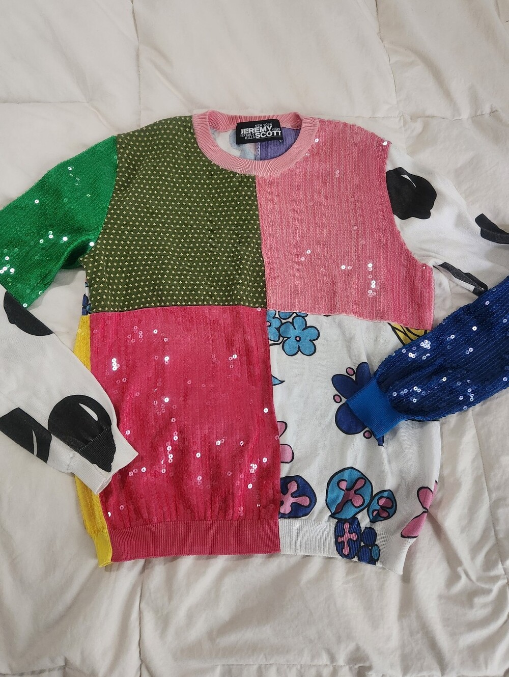 jeremy scott Top Womens Size 10 Sequined